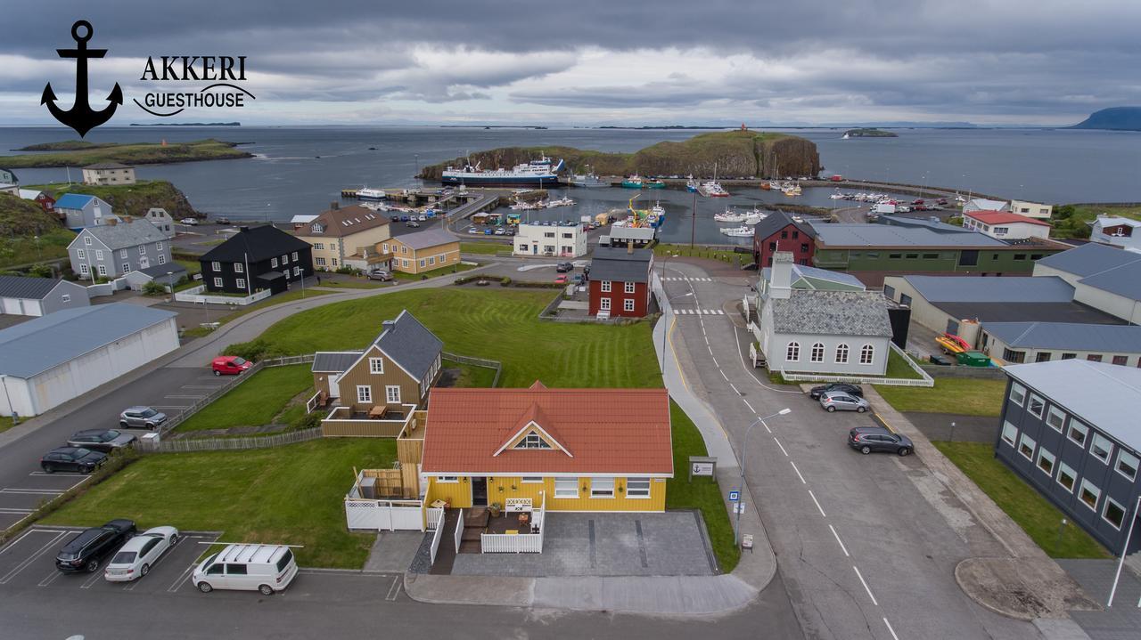 Akkeri Guesthouse Stykkishólmur Exterior foto